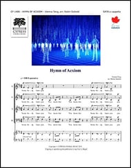 Hymn of Acxiom SATB choral sheet music cover Thumbnail